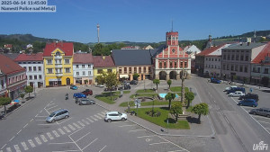 Město Police nad Metují - Masarykovo náměstí - 14.6.2025 v 11:45
