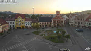 Město Police nad Metují - Masarykovo náměstí - 15.6.2025 v 04:45