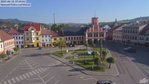 Město Police nad Metují - Masarykovo náměstí - 15.6.2025 v 07:45