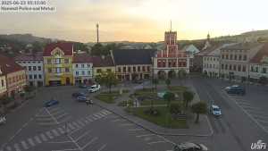 Město Police nad Metují - Masarykovo náměstí - 23.6.2025 v 05:15
