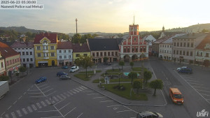 Město Police nad Metují - Masarykovo náměstí - 23.6.2025 v 05:30