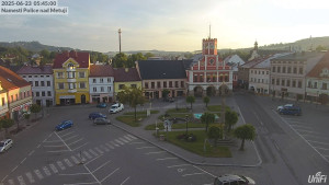Město Police nad Metují - Masarykovo náměstí - 23.6.2025 v 05:45