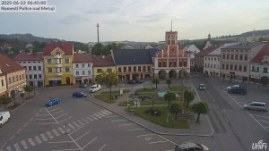 Město Police nad Metují - Masarykovo náměstí - 23.6.2025 v 06:45