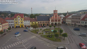Město Police nad Metují - Masarykovo náměstí - 23.6.2025 v 07:15