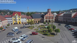 Město Police nad Metují - Masarykovo náměstí - 1.7.2025 v 09:45
