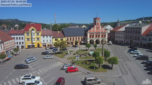 Město Police nad Metují - Masarykovo náměstí - 1.7.2025 v 10:45
