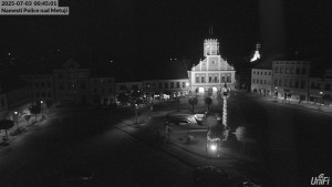Město Police nad Metují - Masarykovo náměstí - 3.7.2025 v 00:45