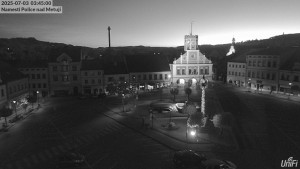 Město Police nad Metují - Masarykovo náměstí - 3.7.2025 v 03:45