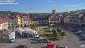 Město Police nad Metují - Masarykovo náměstí - 3.7.2025 v 07:45