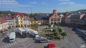 Město Police nad Metují - Masarykovo náměstí - 3.7.2025 v 08:45
