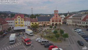 Město Police nad Metují - Masarykovo náměstí - 3.7.2025 v 12:45