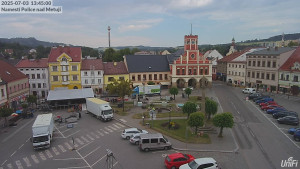 Město Police nad Metují - Masarykovo náměstí - 3.7.2025 v 13:45
