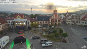 Město Police nad Metují - Masarykovo náměstí - 4.7.2025 v 04:45
