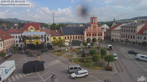 Město Police nad Metují - Masarykovo náměstí - 4.7.2025 v 09:15