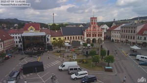 Město Police nad Metují - Masarykovo náměstí - 4.7.2025 v 11:45