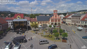 Město Police nad Metují - Masarykovo náměstí - 4.7.2025 v 13:45