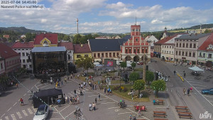 Město Police nad Metují - Masarykovo náměstí - 4.7.2025 v 14:45