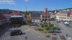 Město Police nad Metují - Masarykovo náměstí - 4.7.2025 v 16:45
