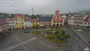Město Police nad Metují - Masarykovo náměstí - 12.7.2025 v 06:45