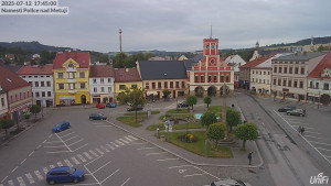 Město Police nad Metují - Masarykovo náměstí - 12.7.2025 v 17:45