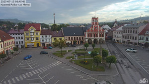 Město Police nad Metují - Masarykovo náměstí - 13.7.2025 v 06:45