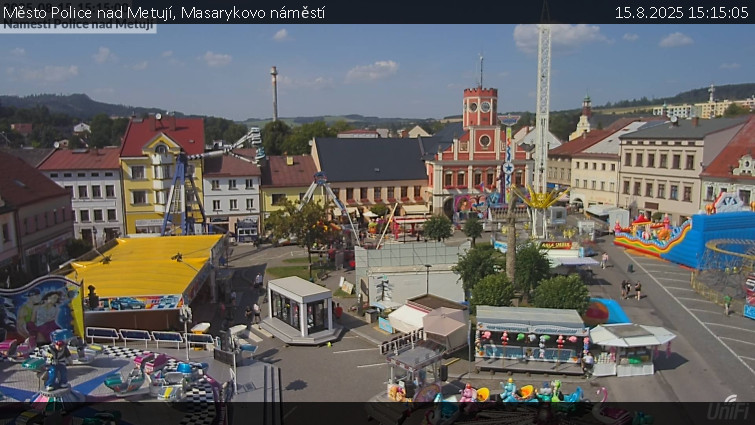 Město Police nad Metují - Masarykovo náměstí - 15.8.2025 v 15:15