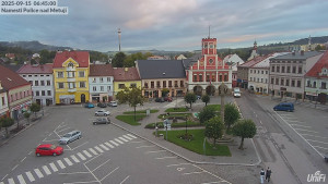 Město Police nad Metují - Masarykovo náměstí - 15.9.2025 v 06:45