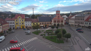 Město Police nad Metují - Masarykovo náměstí - 15.9.2025 v 07:45