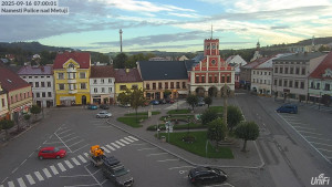 Město Police nad Metují - Masarykovo náměstí - 16.9.2025 v 07:00