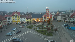 Město Police nad Metují - Masarykovo náměstí - 18.12.2025 v 07:45