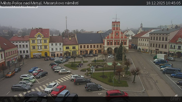 Město Police nad Metují - Masarykovo náměstí - 18.12.2025 v 10:45