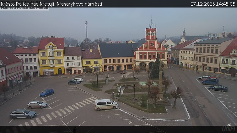 Město Police nad Metují - Masarykovo náměstí - 27.12.2025 v 14:45