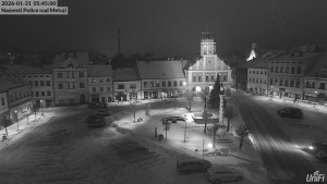 Město Police nad Metují - Masarykovo náměstí - 31.1.2026 v 05:45