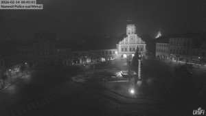 Město Police nad Metují - Masarykovo náměstí - 14.2.2026 v 00:45