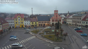 Město Police nad Metují - Masarykovo náměstí - 14.2.2026 v 07:30
