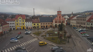 Město Police nad Metují - Masarykovo náměstí - 14.2.2026 v 09:15