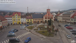 Město Police nad Metují - Masarykovo náměstí - 14.2.2026 v 10:45