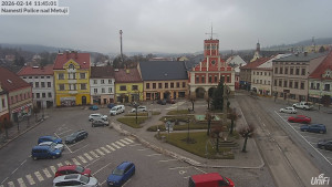 Město Police nad Metují - Masarykovo náměstí - 14.2.2026 v 11:45