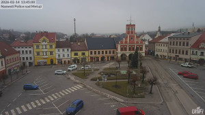 Město Police nad Metují - Masarykovo náměstí - 14.2.2026 v 13:45