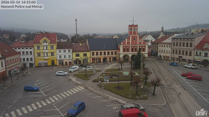 Město Police nad Metují - Masarykovo náměstí - 14.2.2026 v 14:15