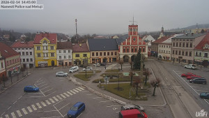 Město Police nad Metují - Masarykovo náměstí - 14.2.2026 v 14:45