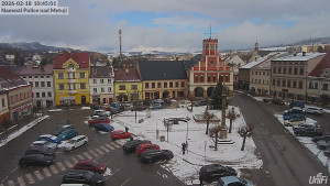 Město Police nad Metují - Masarykovo náměstí - 18.2.2026 v 10:45 Město Police nad Metují - Masarykovo náměstí - 18.2.2026 v 10:45