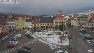 Město Police nad Metují - Masarykovo náměstí - 18.2.2026 v 12:45