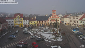 Město Police nad Metují - Masarykovo náměstí - 18.2.2026 v 13:15