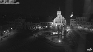 Město Police nad Metují - Masarykovo náměstí - 4.3.2026 v 04:30