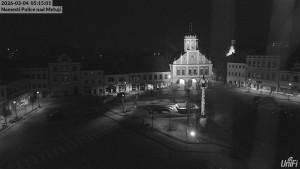 Město Police nad Metují - Masarykovo náměstí - 4.3.2026 v 05:15