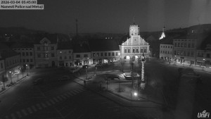 Město Police nad Metují - Masarykovo náměstí - 4.3.2026 v 05:45