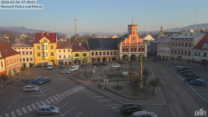 Město Police nad Metují - Masarykovo náměstí - 4.3.2026 v 07:30