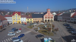 Město Police nad Metují - Masarykovo náměstí - 4.3.2026 v 10:45