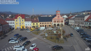 Město Police nad Metují - Masarykovo náměstí - 4.3.2026 v 11:45